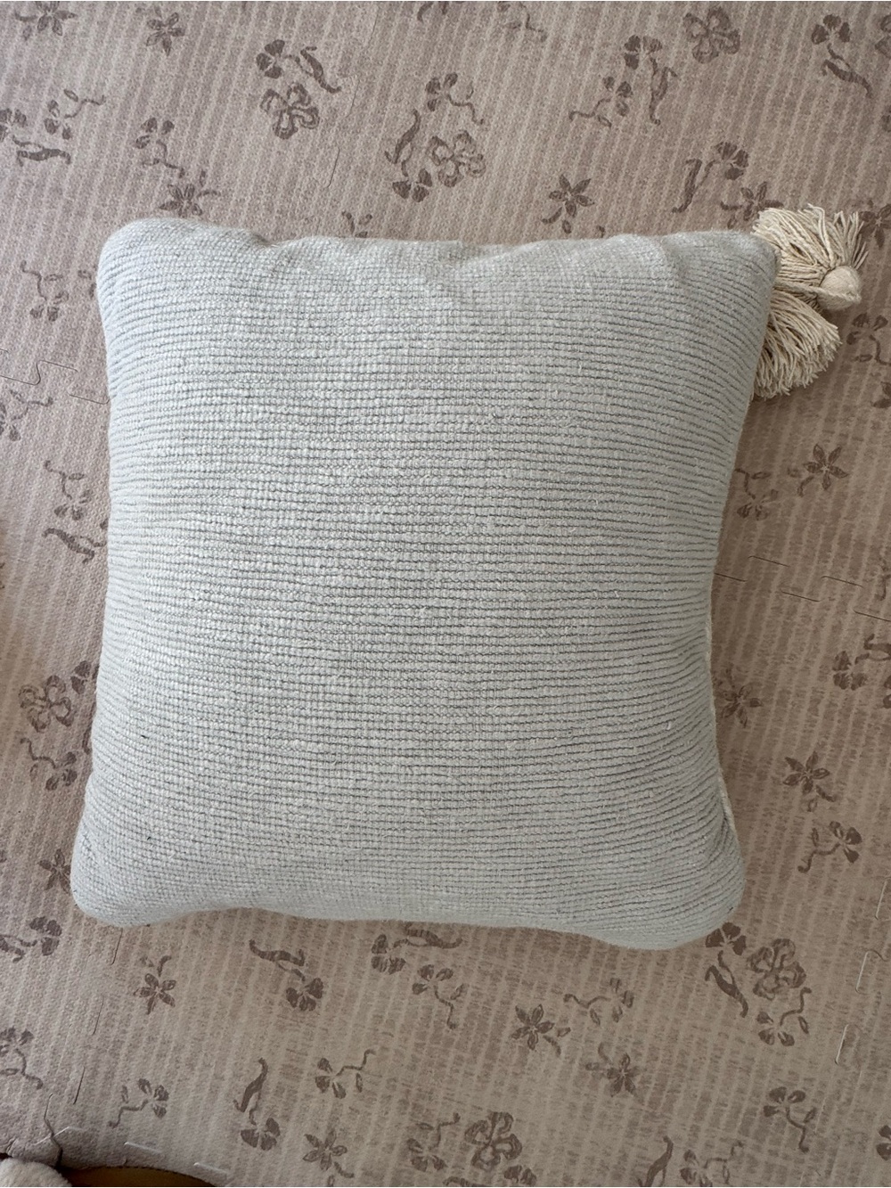 Serena & Lily - Ridgeline Pillow Cover - Sky/Ivory